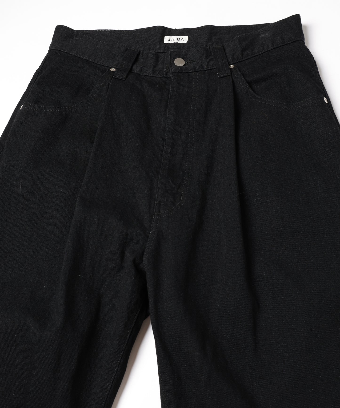 JIEDA　ONE TUCK DENIM PANTS