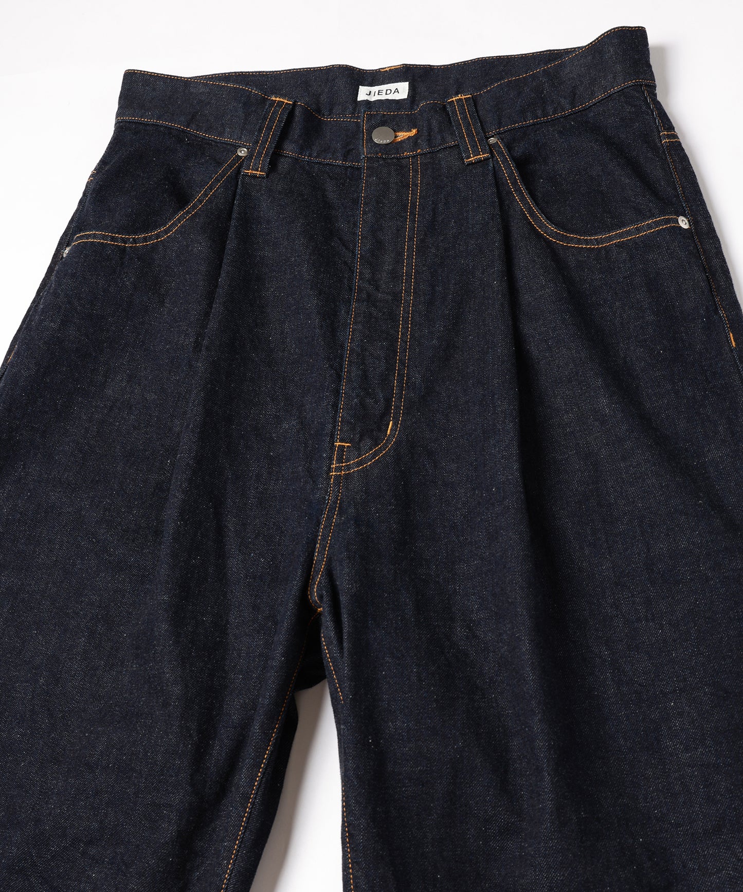 JIEDA　ONE TUCK DENIM PANTS