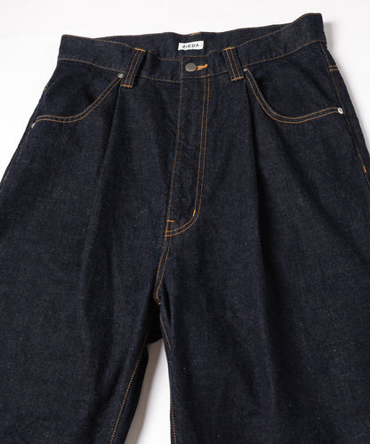 JIEDA　ONE TUCK DENIM PANTS