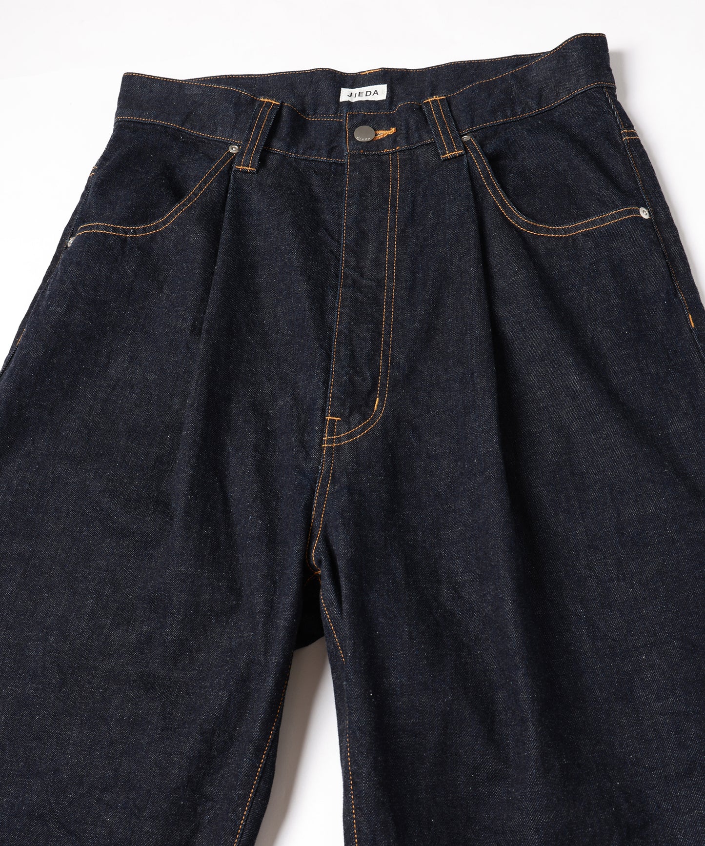 JIEDA　ONE TUCK DENIM PANTS