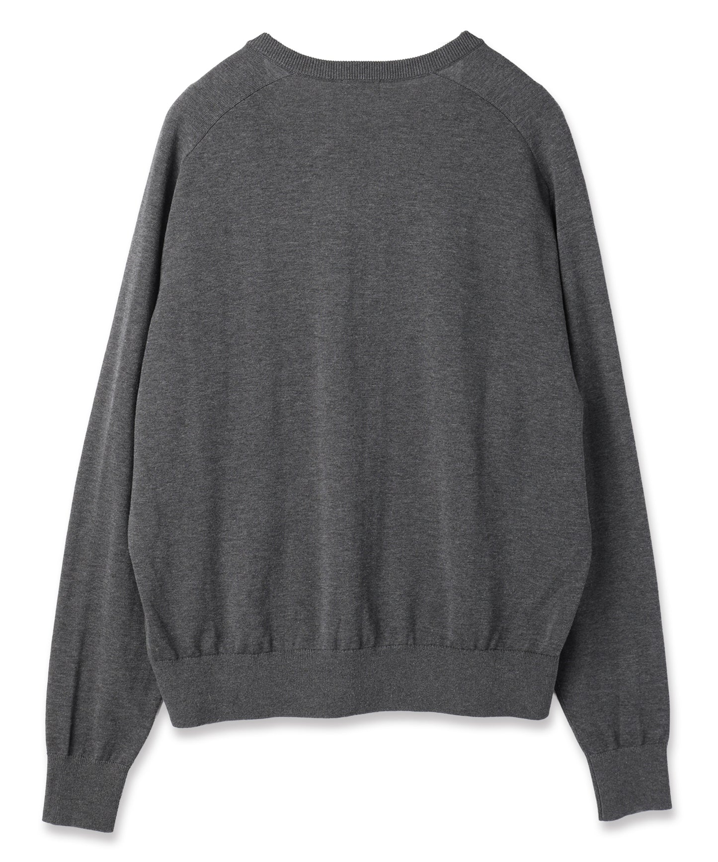 JIEDA　COTTON SILK V NECK KNIT