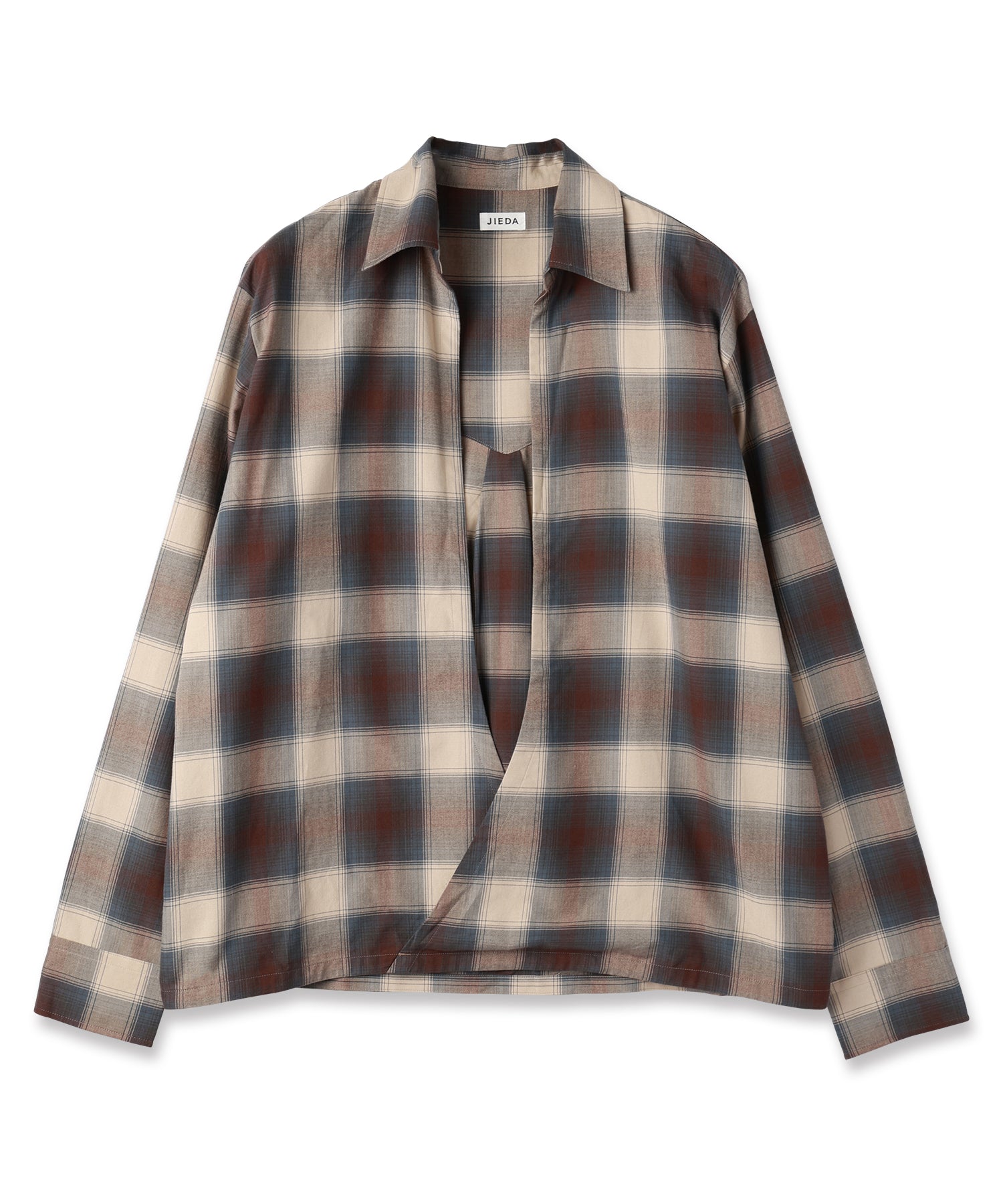 JIEDA CHECK SKIPPER SHIRT – KIKUNOBU