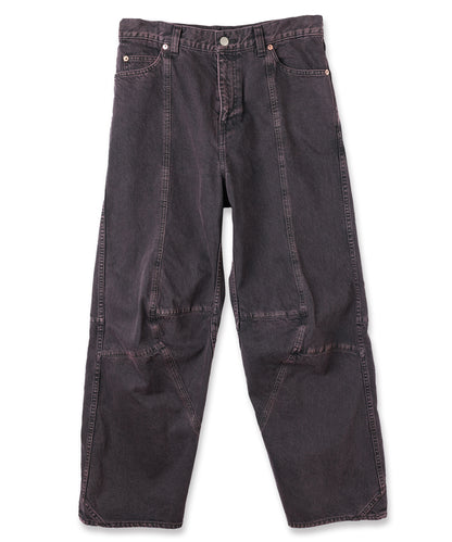 SWITCHING BAGGY DENIM PANTS