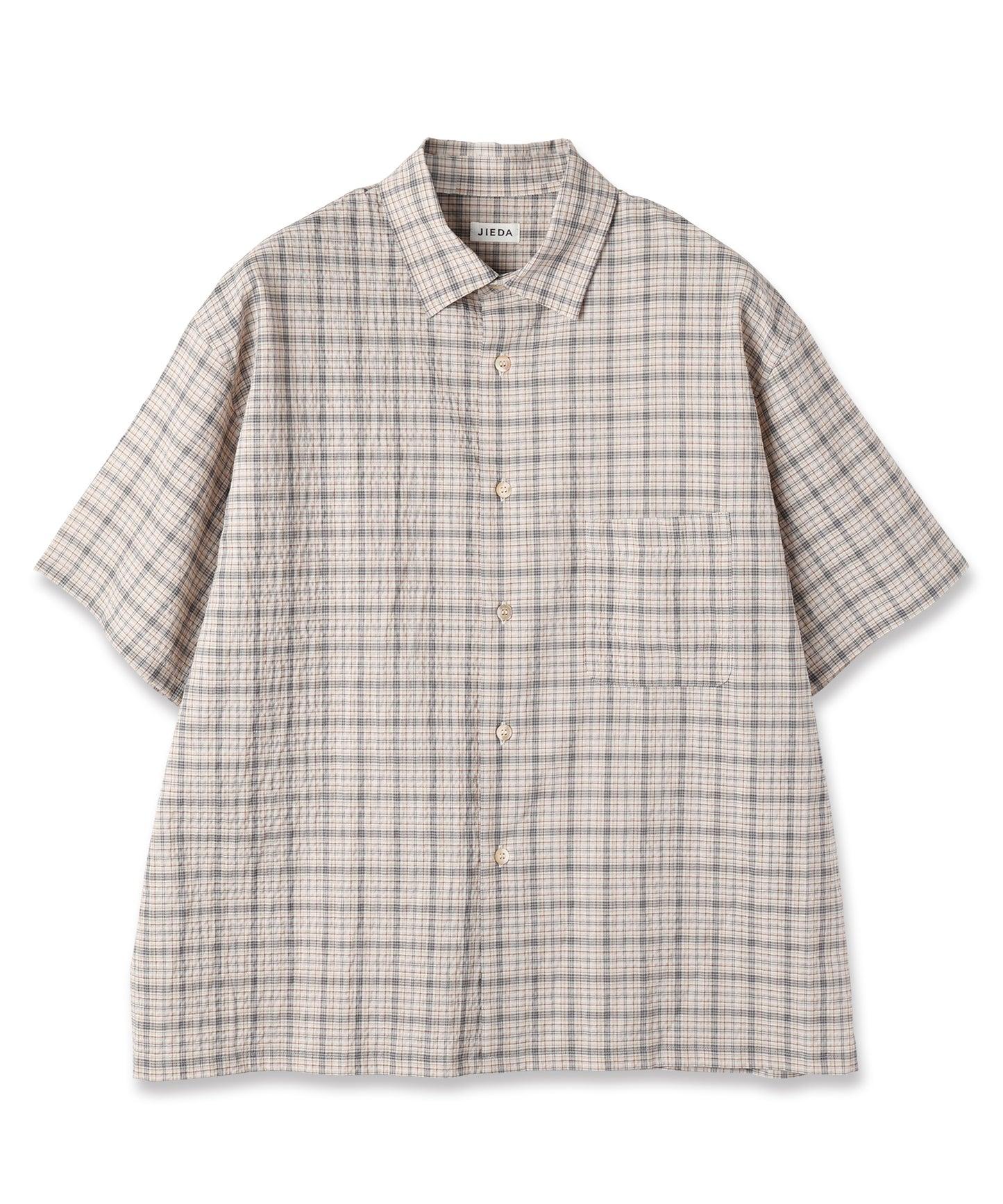 JIEDA　SEERSUCKER SHIRT S/S