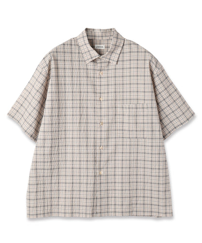 JIEDA　SEERSUCKER SHIRT S/S
