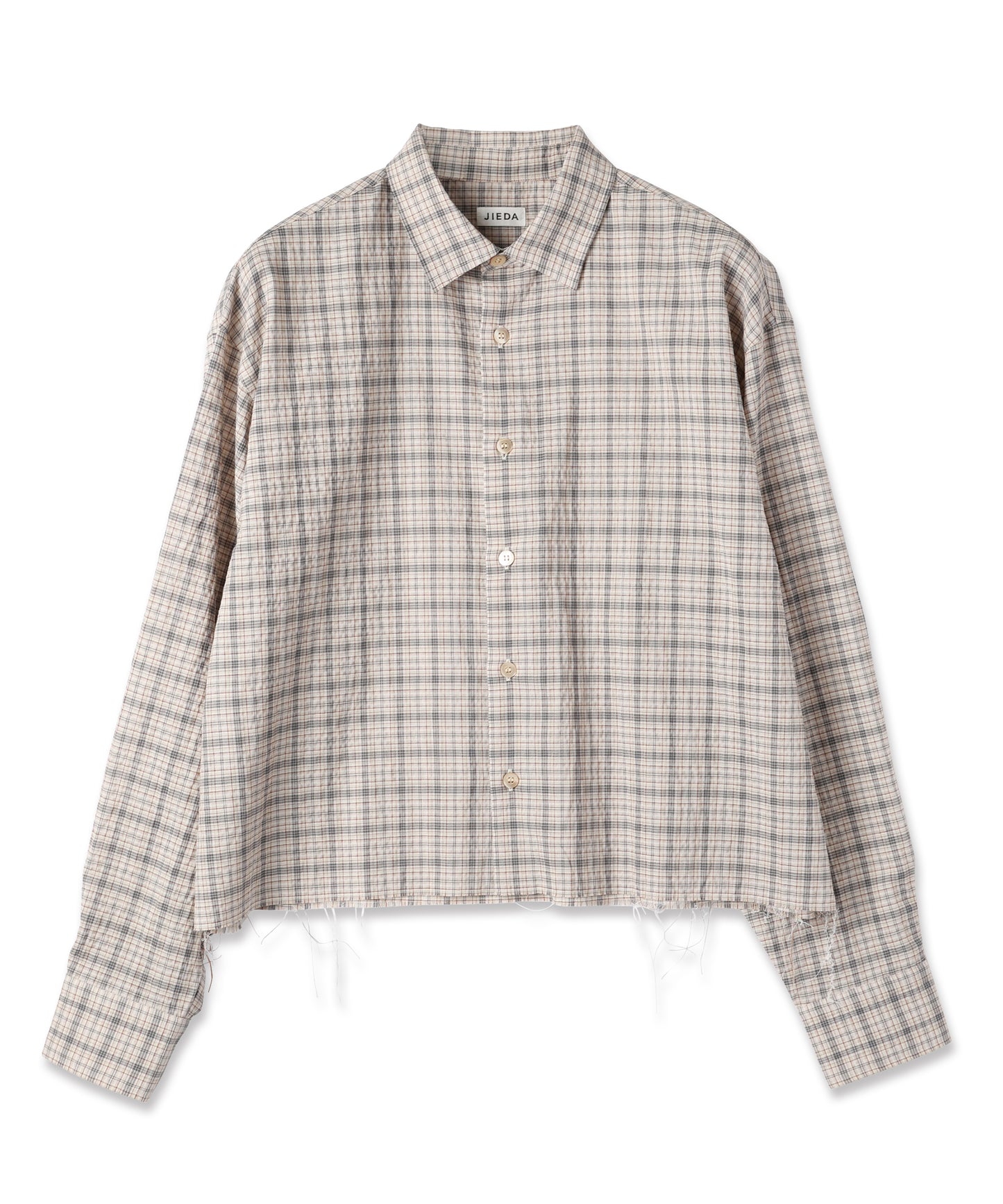 JIEDA　SEERSUCKER SHORT SHIRT
