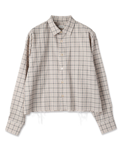 JIEDA　SEERSUCKER SHORT SHIRT