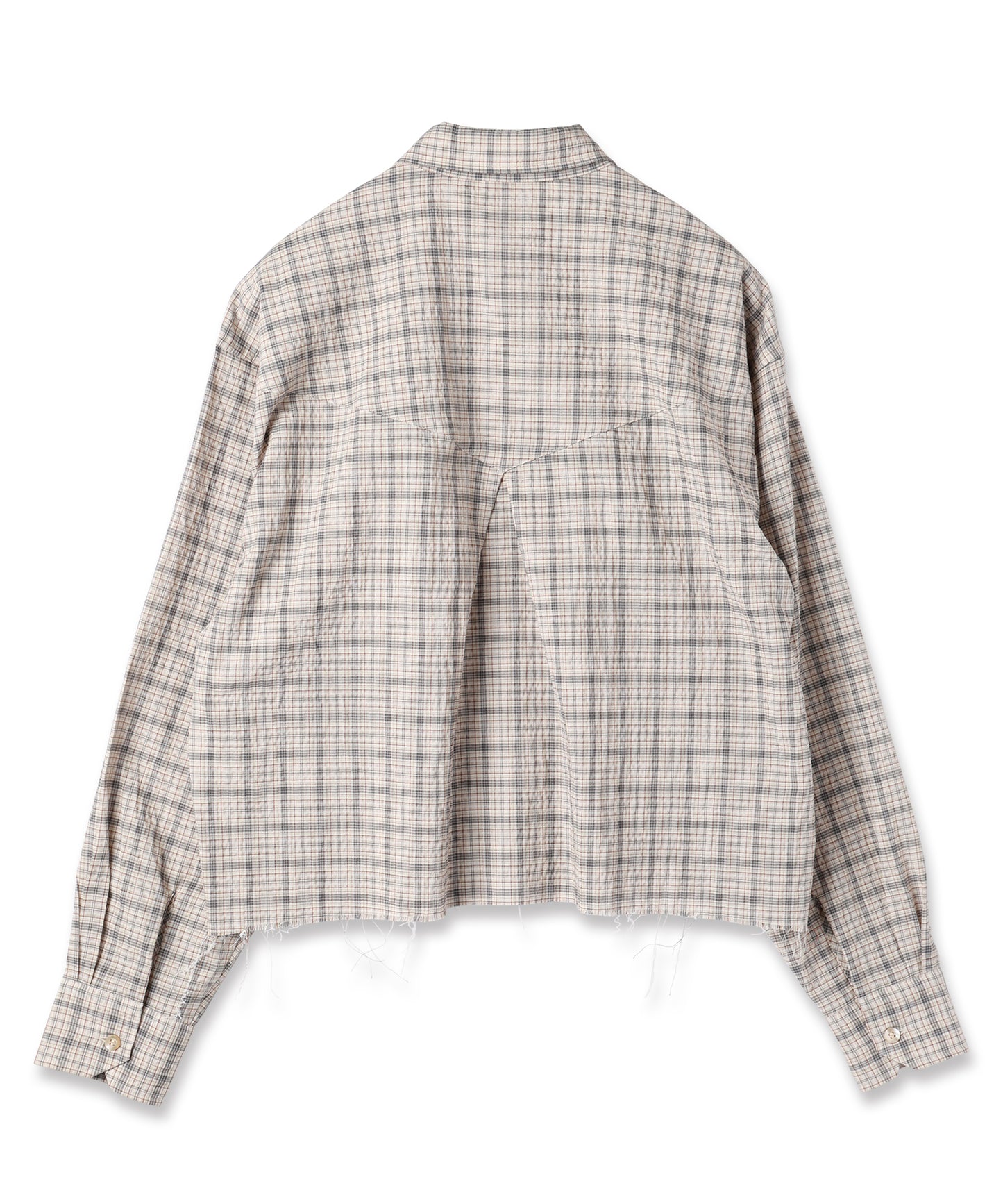 JIEDA　SEERSUCKER SHORT SHIRT