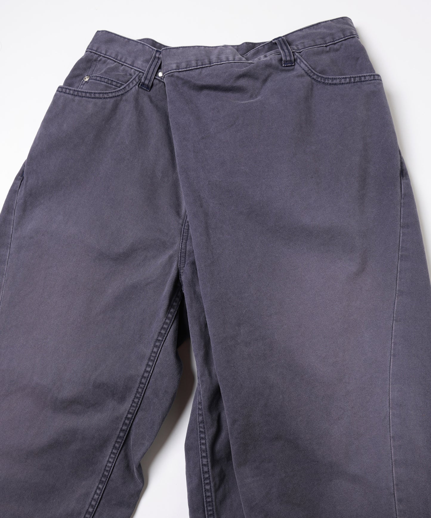 OVER WRAP CHINO PANTS