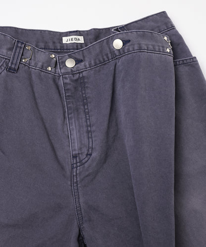 OVER WRAP CHINO PANTS