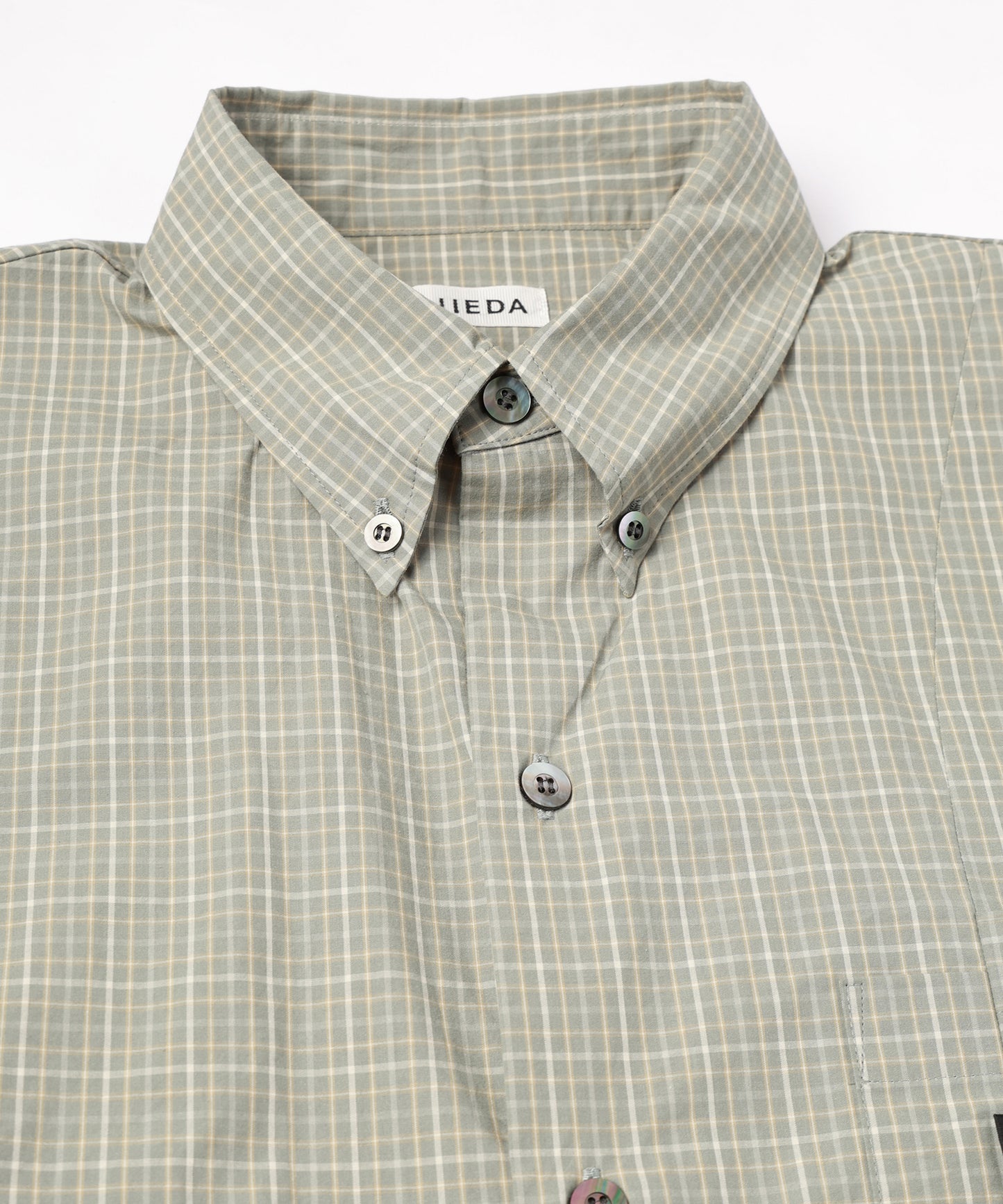 JIEDA　CHECK SWITCHING SHIRT