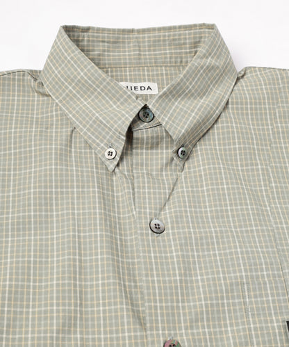 JIEDA　CHECK SWITCHING SHIRT