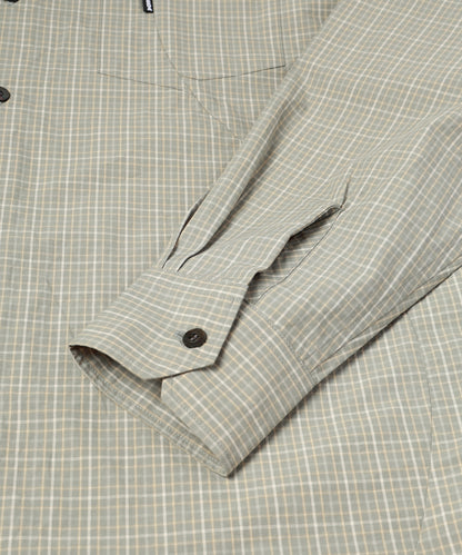 JIEDA　CHECK SWITCHING SHIRT