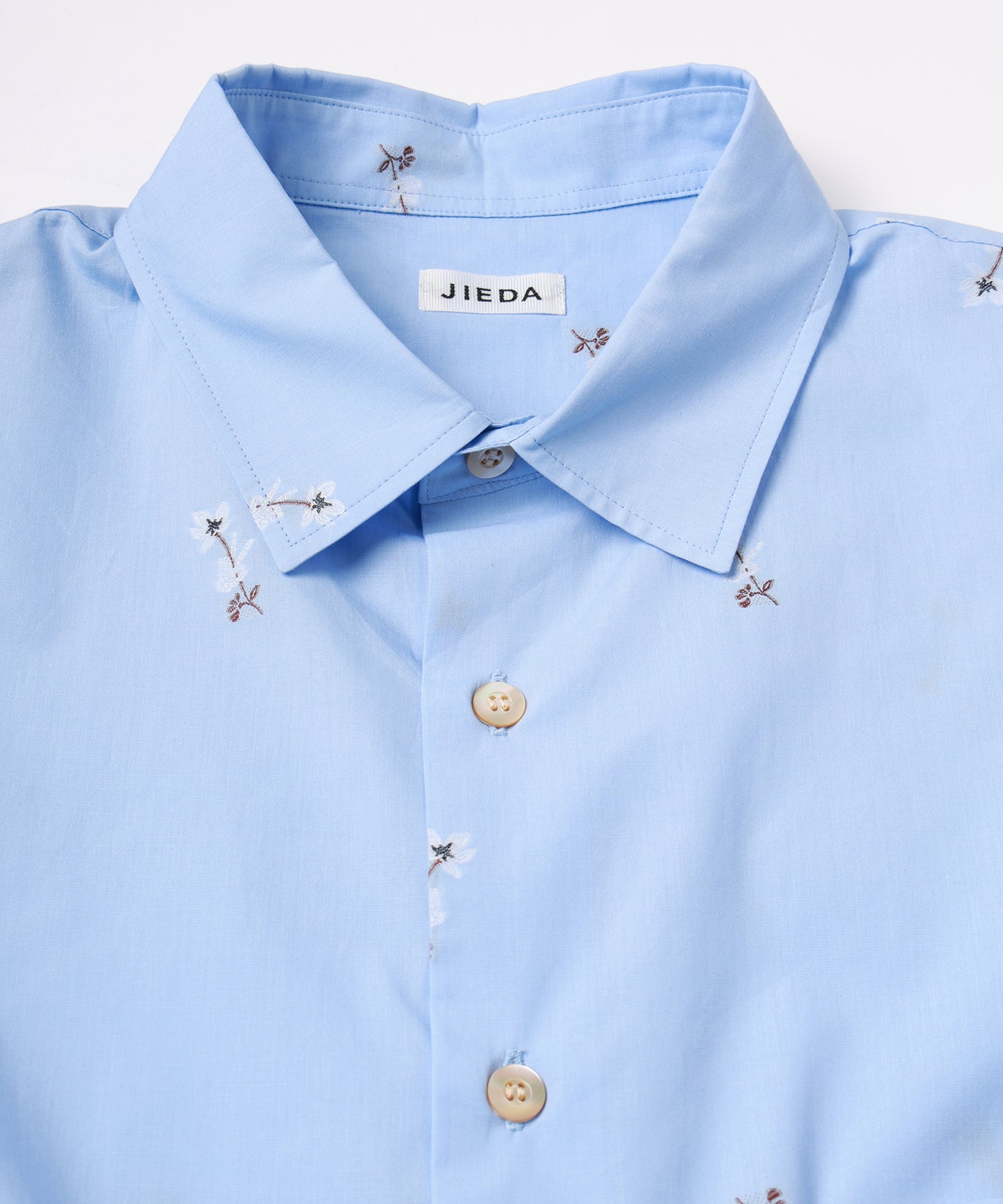 JIEDA　BONE FLOWER SHIRT S/S
