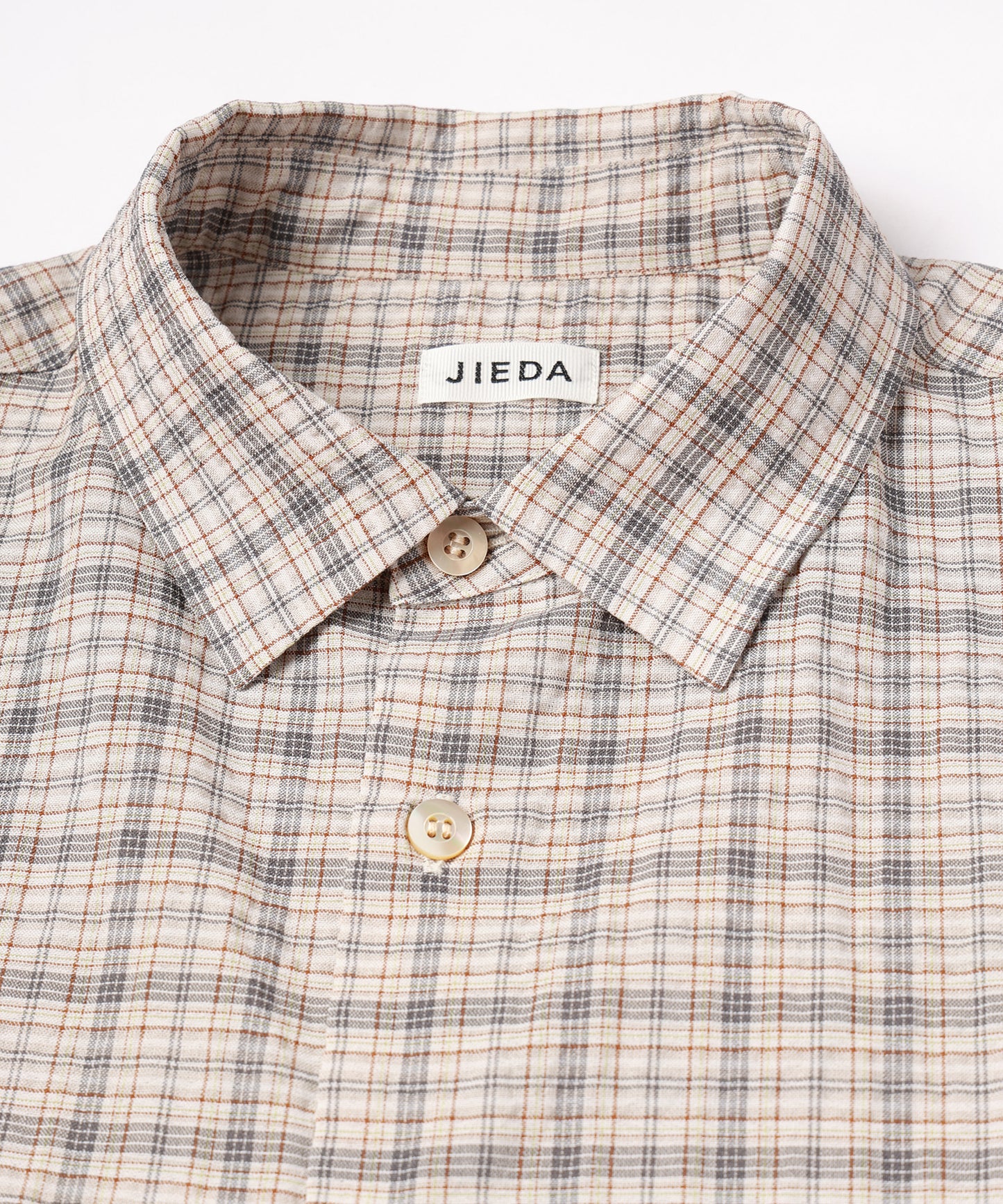JIEDA　SEERSUCKER SHORT SHIRT
