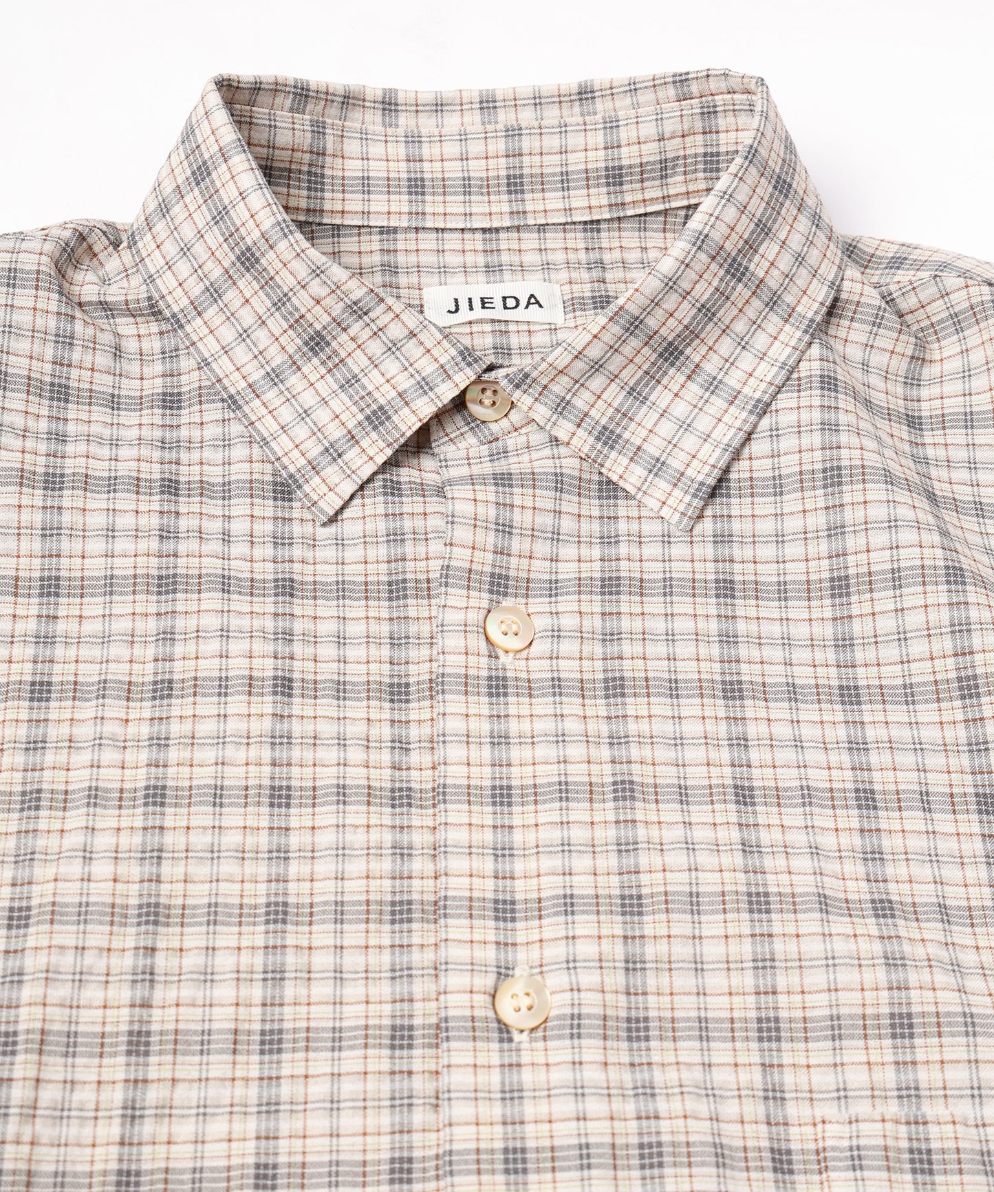 JIEDA　SEERSUCKER SHIRT S/S