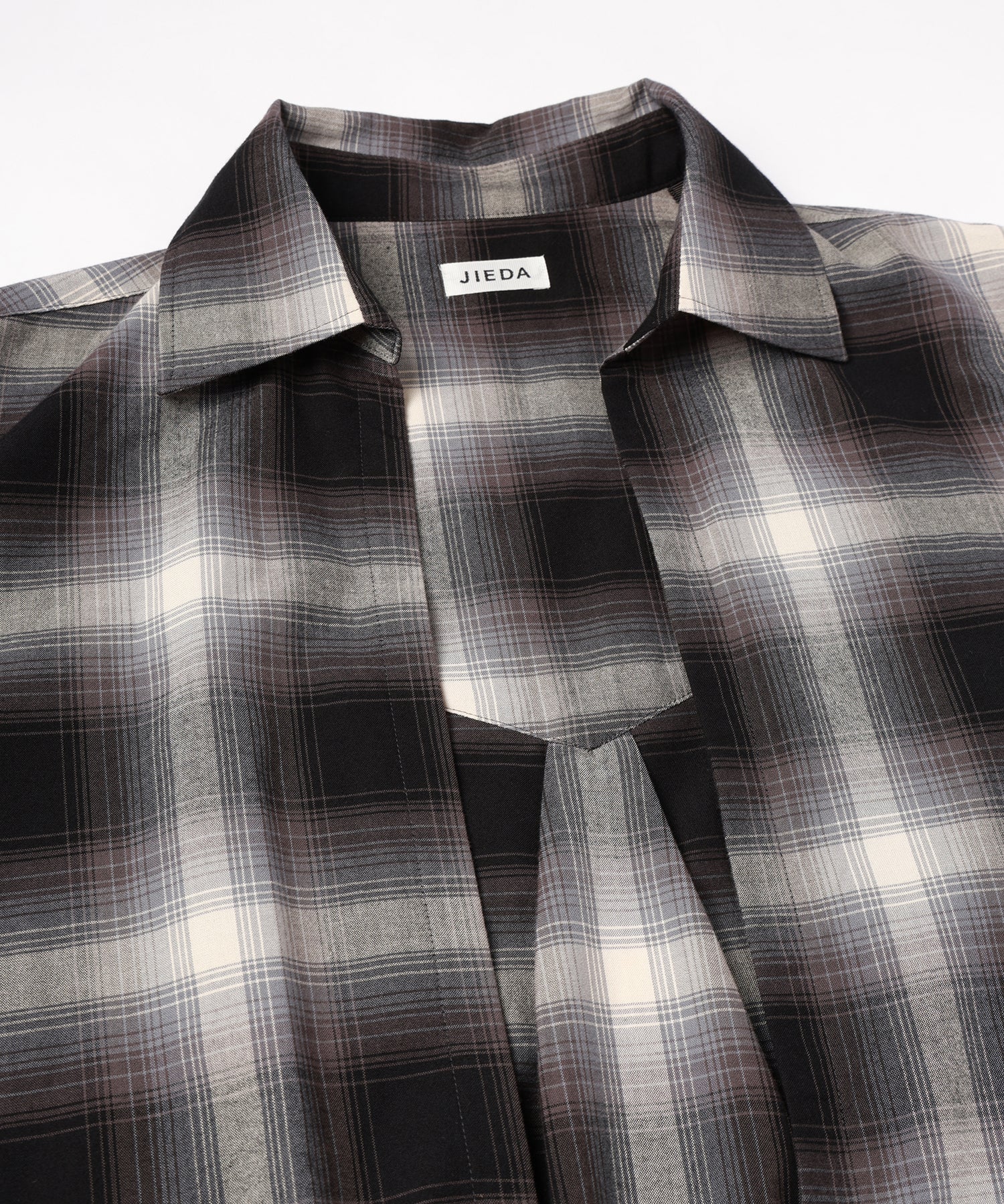 JIEDA CHECK SKIPPER SHIRT – KIKUNOBU