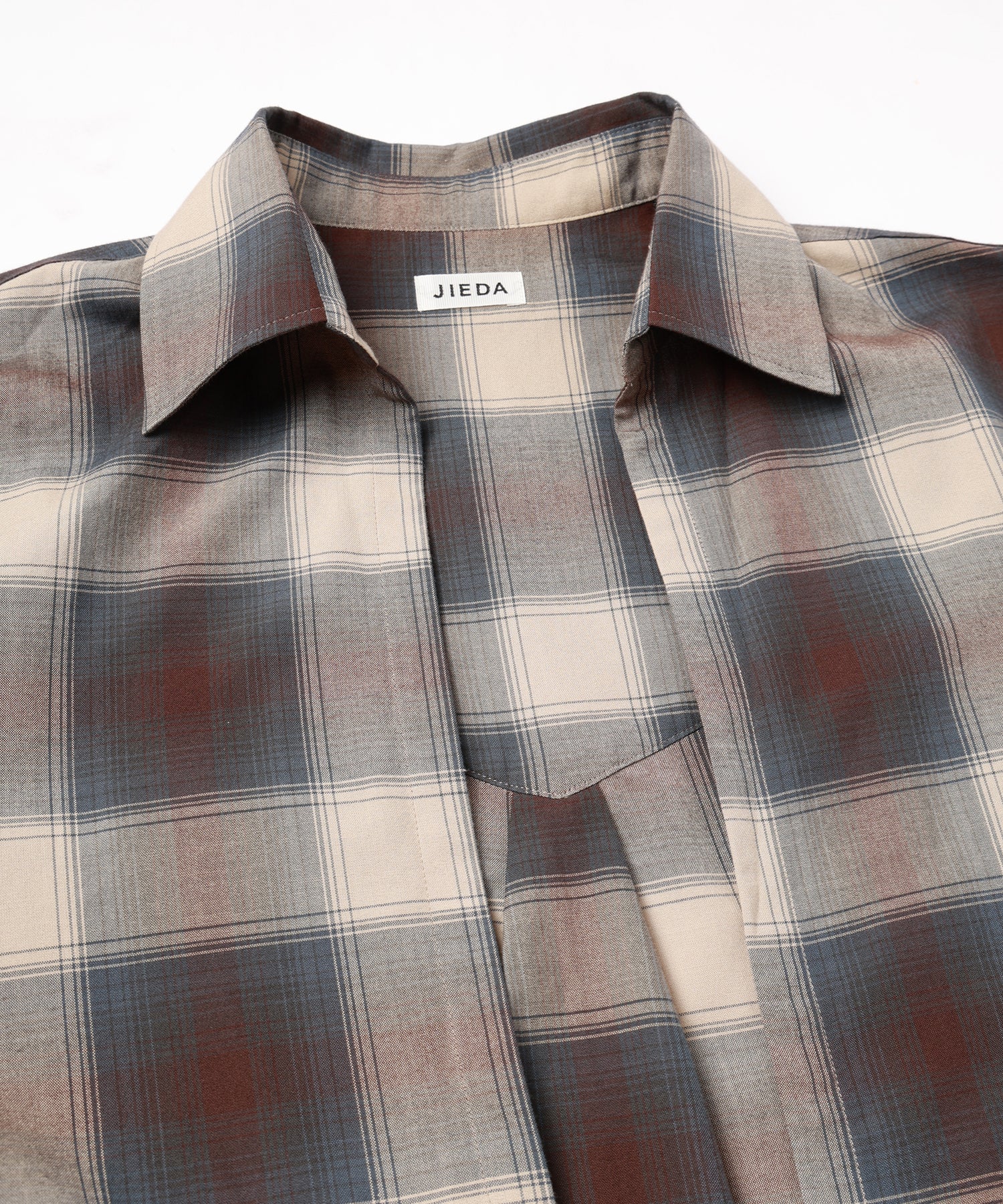 JIEDA CHECK SKIPPER SHIRT – KIKUNOBU