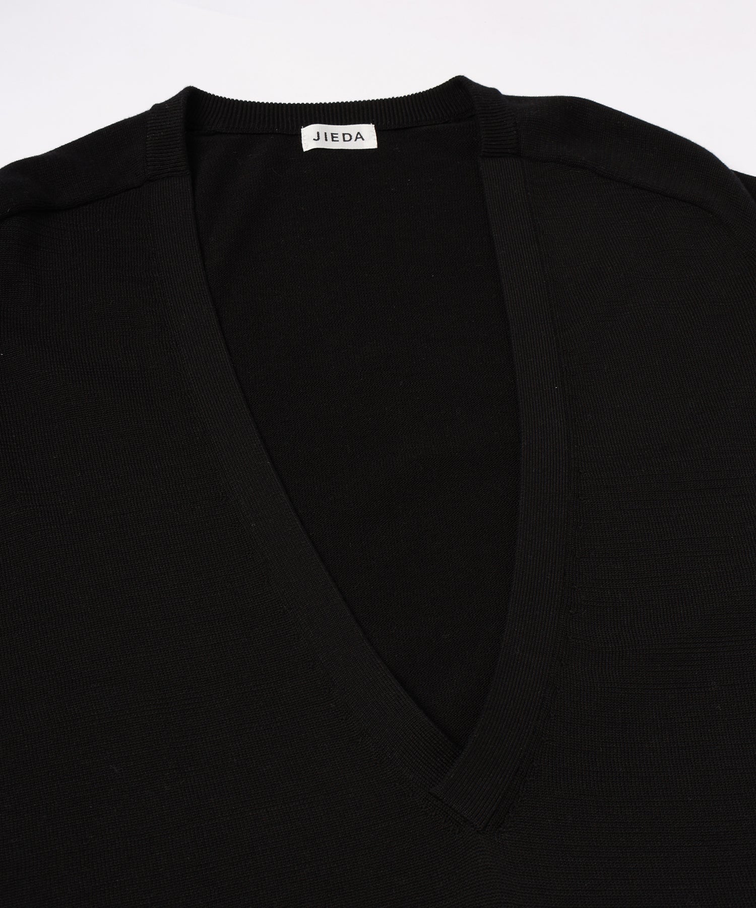 JIEDA COTTON SILK V NECK KNIT – KIKUNOBU