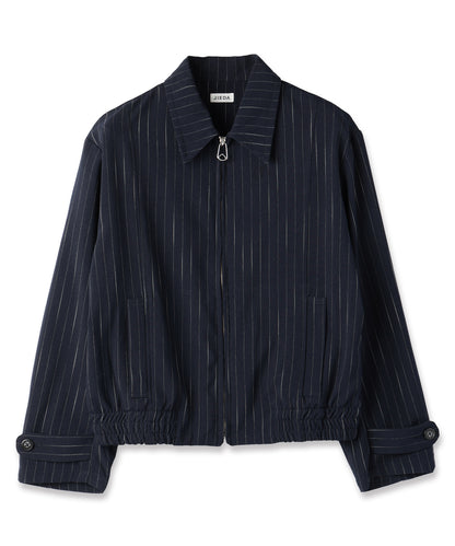 JIEDA　STRIPE ZIP JACKET