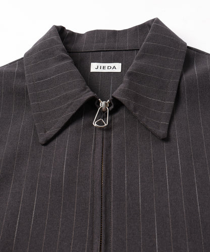 JIEDA　STRIPE ZIP JACKET