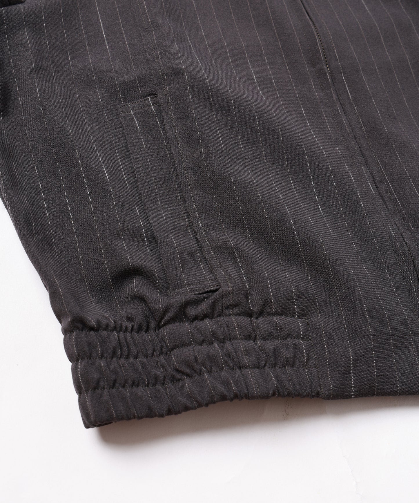 JIEDA　STRIPE ZIP JACKET