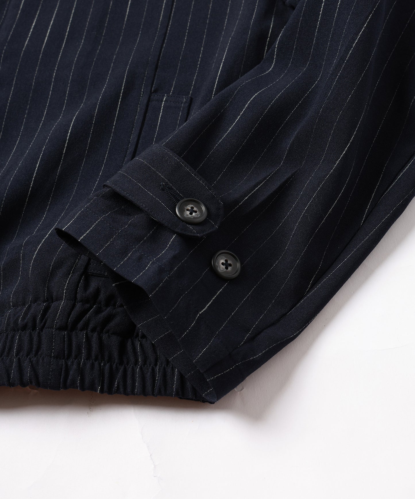 JIEDA　STRIPE ZIP JACKET