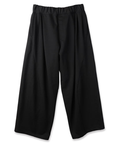 WIDE TUCK SWEAT PANTS