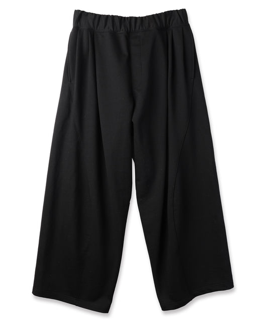 WIDE TUCK SWEAT PANTS