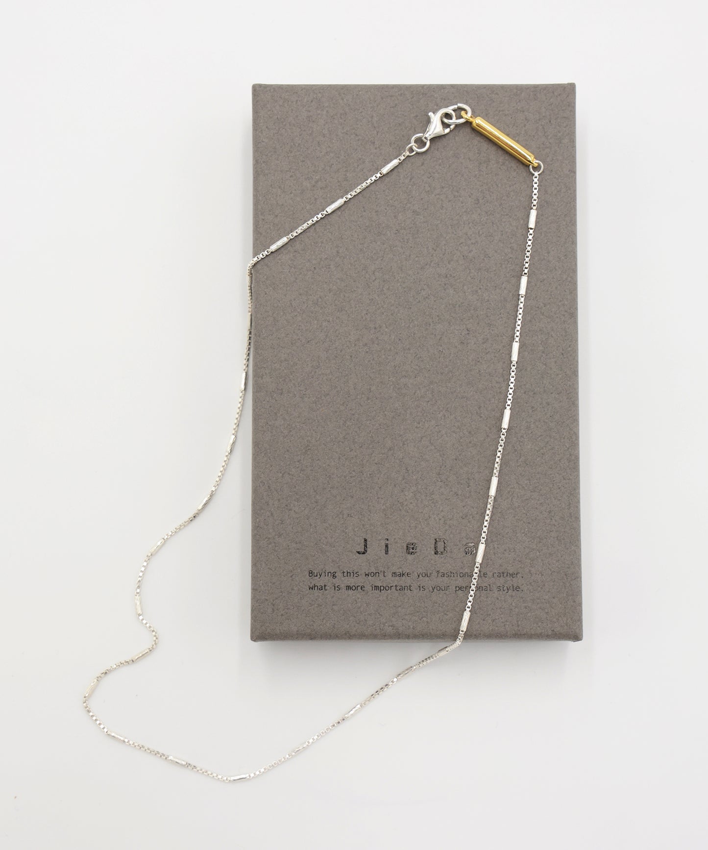 JIEDA　THIN 925 SILVER NECKLACE