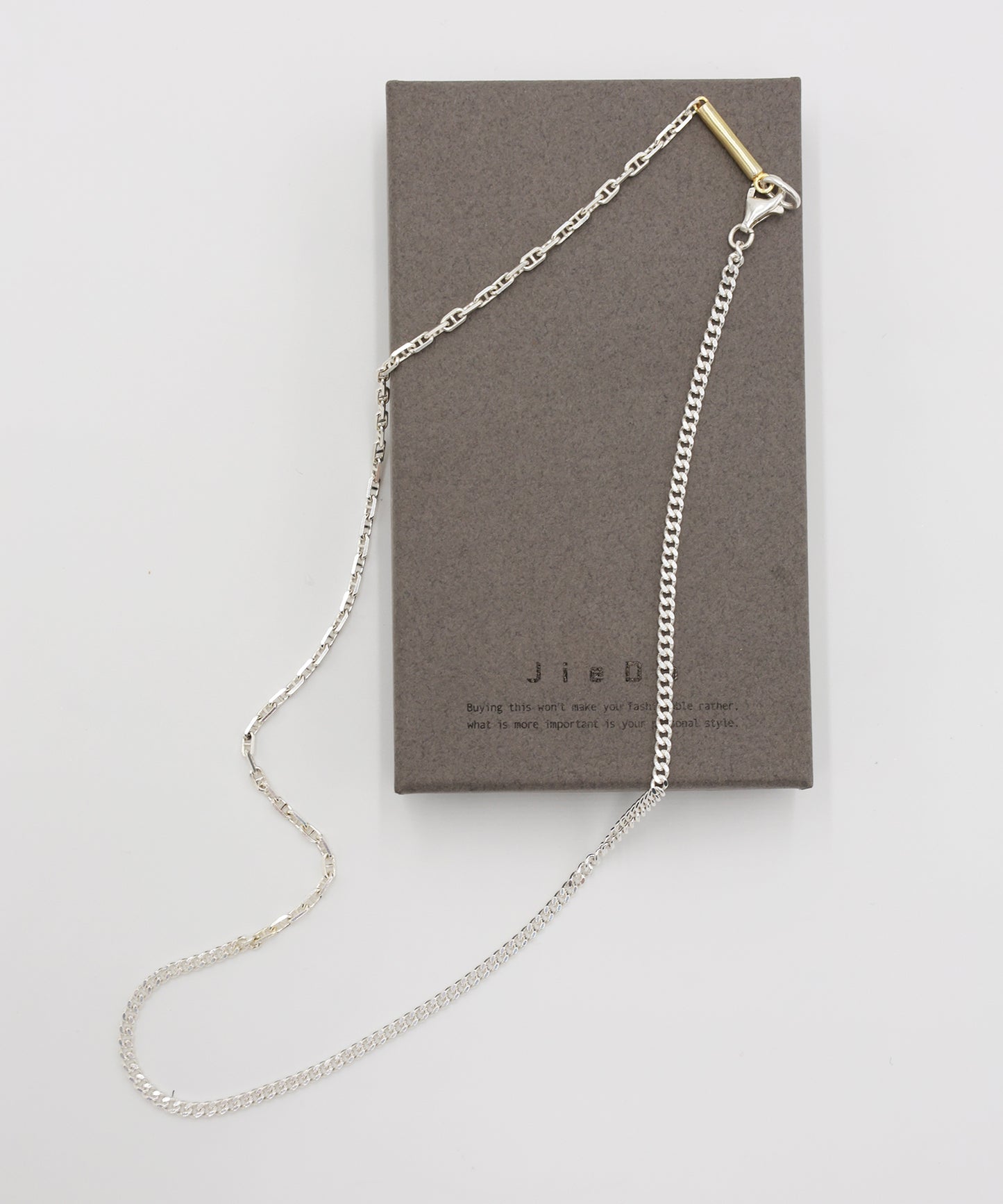 JIEDA　925 SILVER SWITCHING NECKLACE