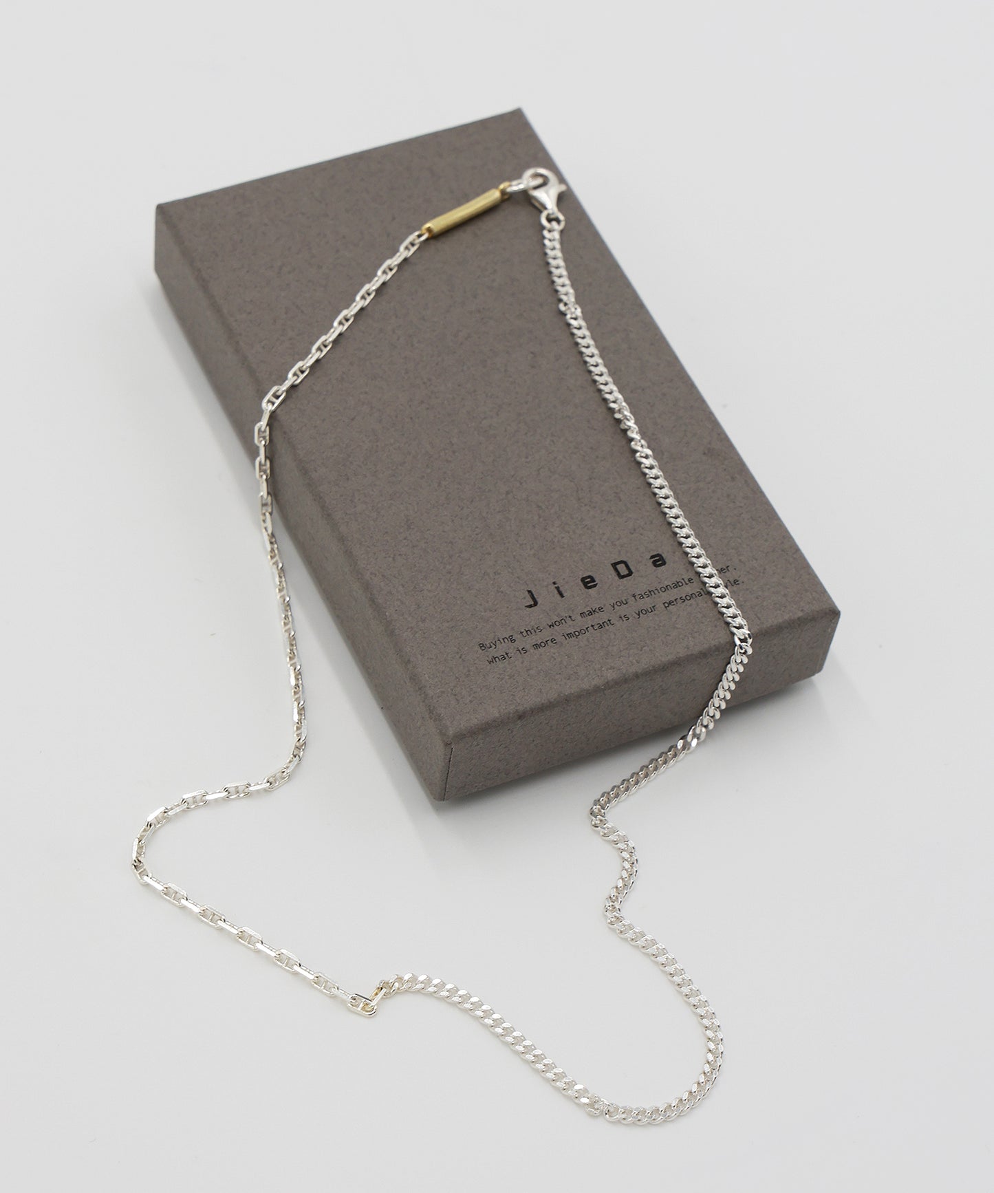 JIEDA　925 SILVER SWITCHING NECKLACE