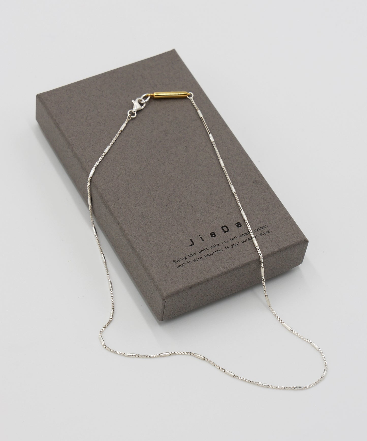 JIEDA　THIN 925 SILVER NECKLACE