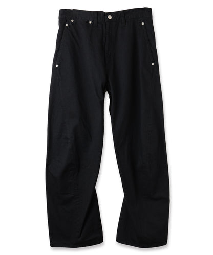 3D CUTTING DENIM PANTS
