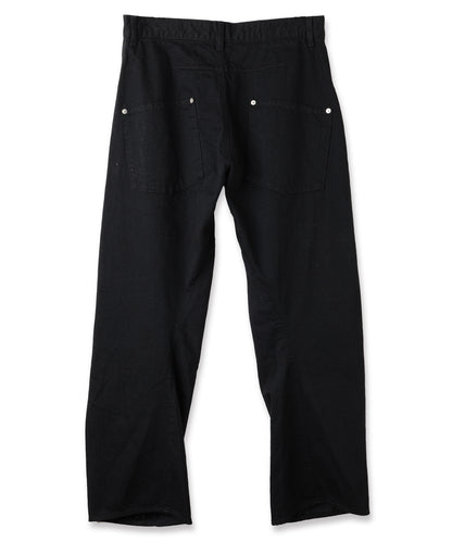 3D CUTTING DENIM PANTS