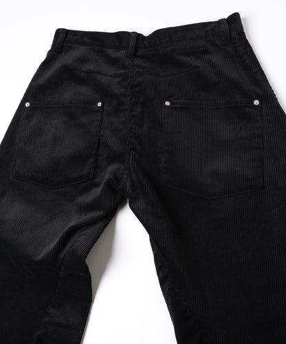 3D CUTTING CORDUROY PANTS