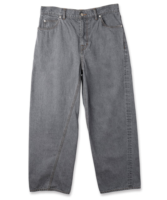 JIEDA　USED TWIST DENIM PANTS