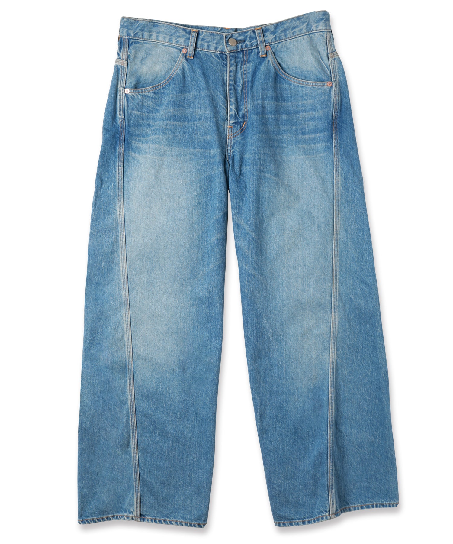 jiedaデニム JIEDA USED 3D WORK DENIM (NEW WASH) – KIKUNOBU
