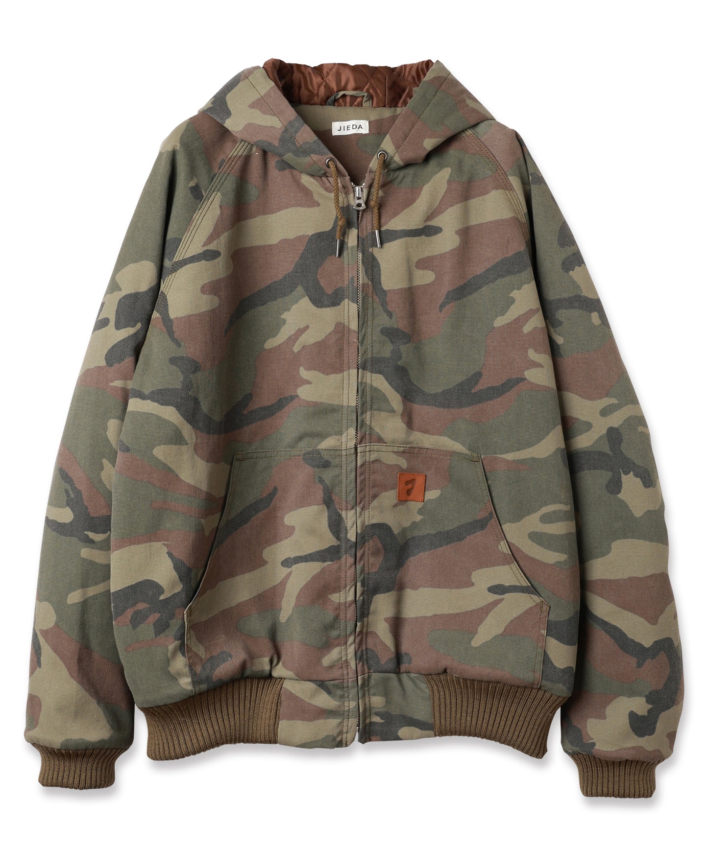 FADE CAMO NYLON PARKA