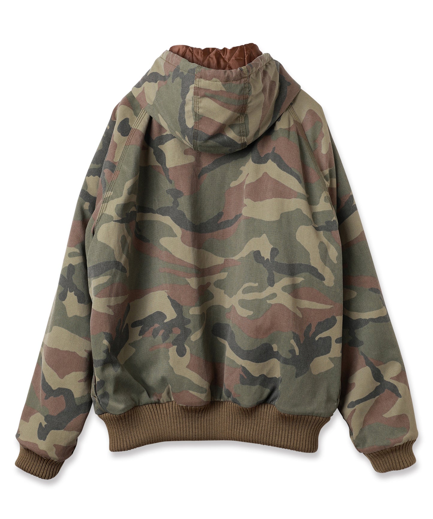 FADE CAMO NYLON PARKA
