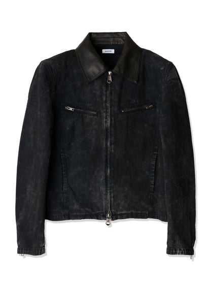 BASICKS　Dirty Motorcycle Denim Jacket