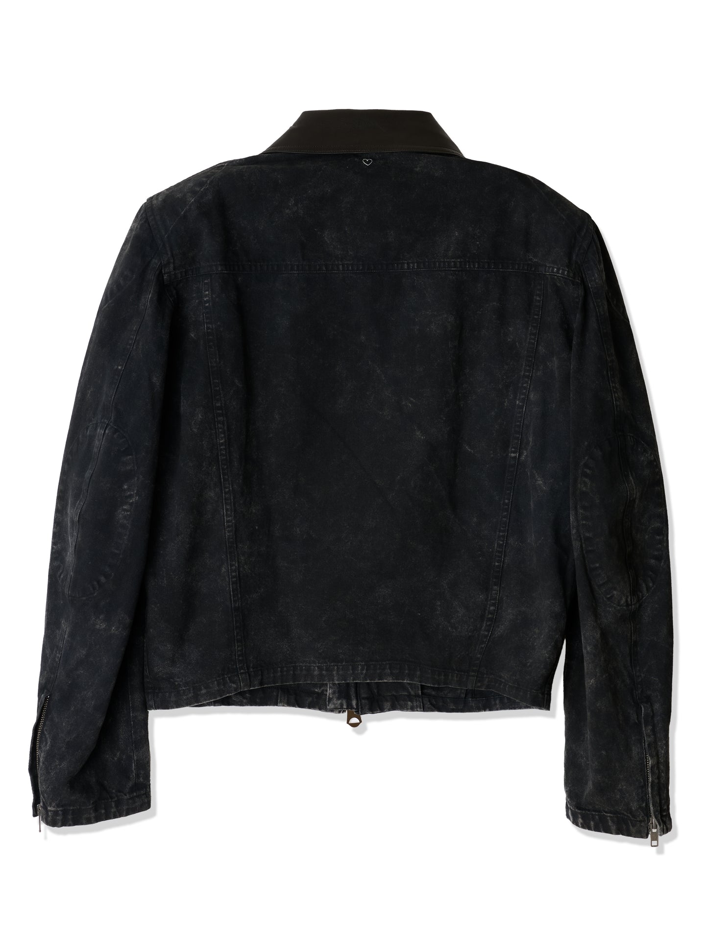BASICKS　Dirty Motorcycle Denim Jacket