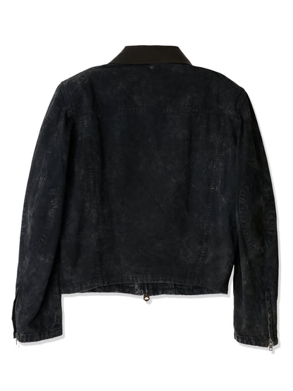 BASICKS　Dirty Motorcycle Denim Jacket