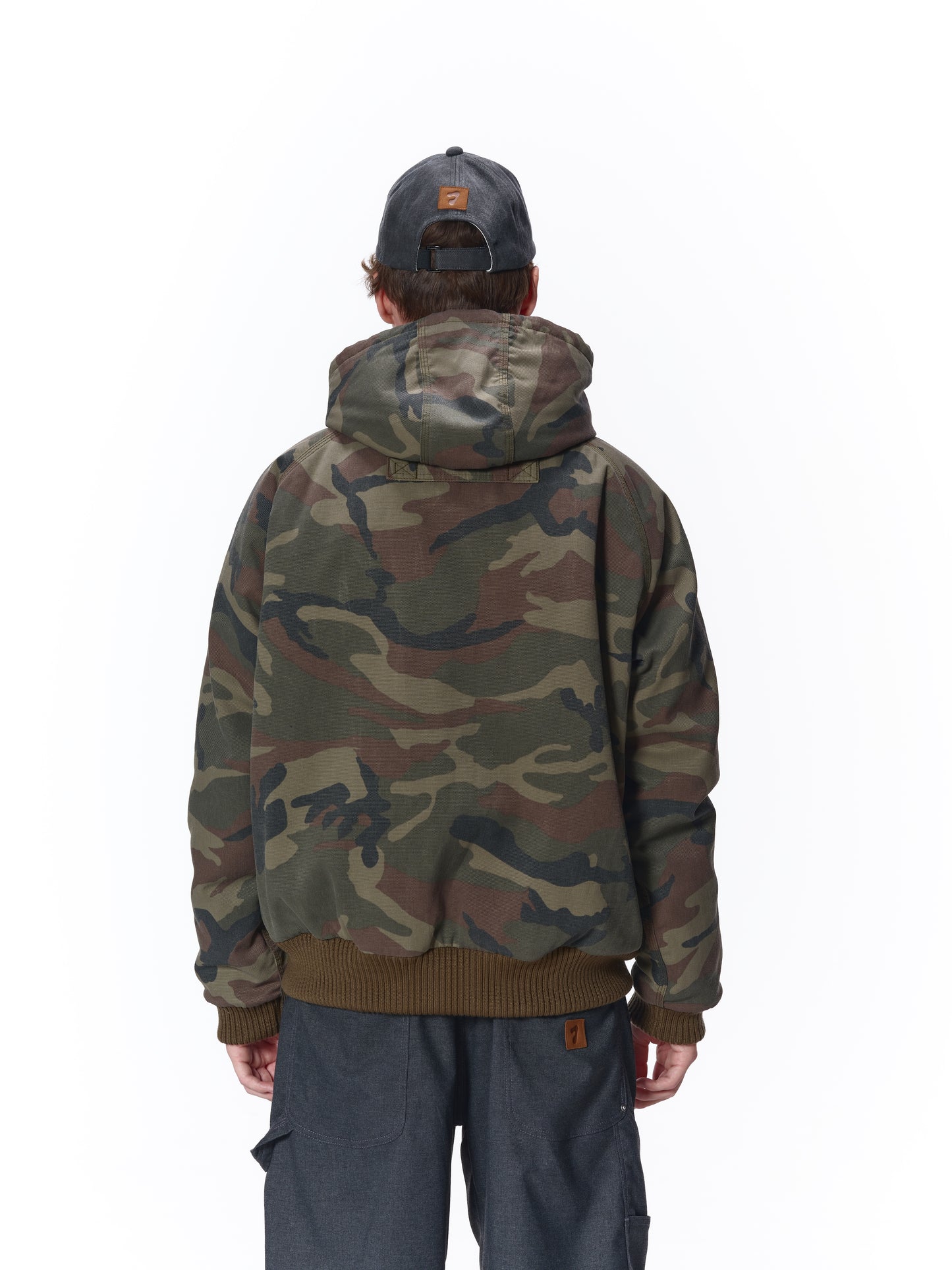 FADE CAMO NYLON PARKA