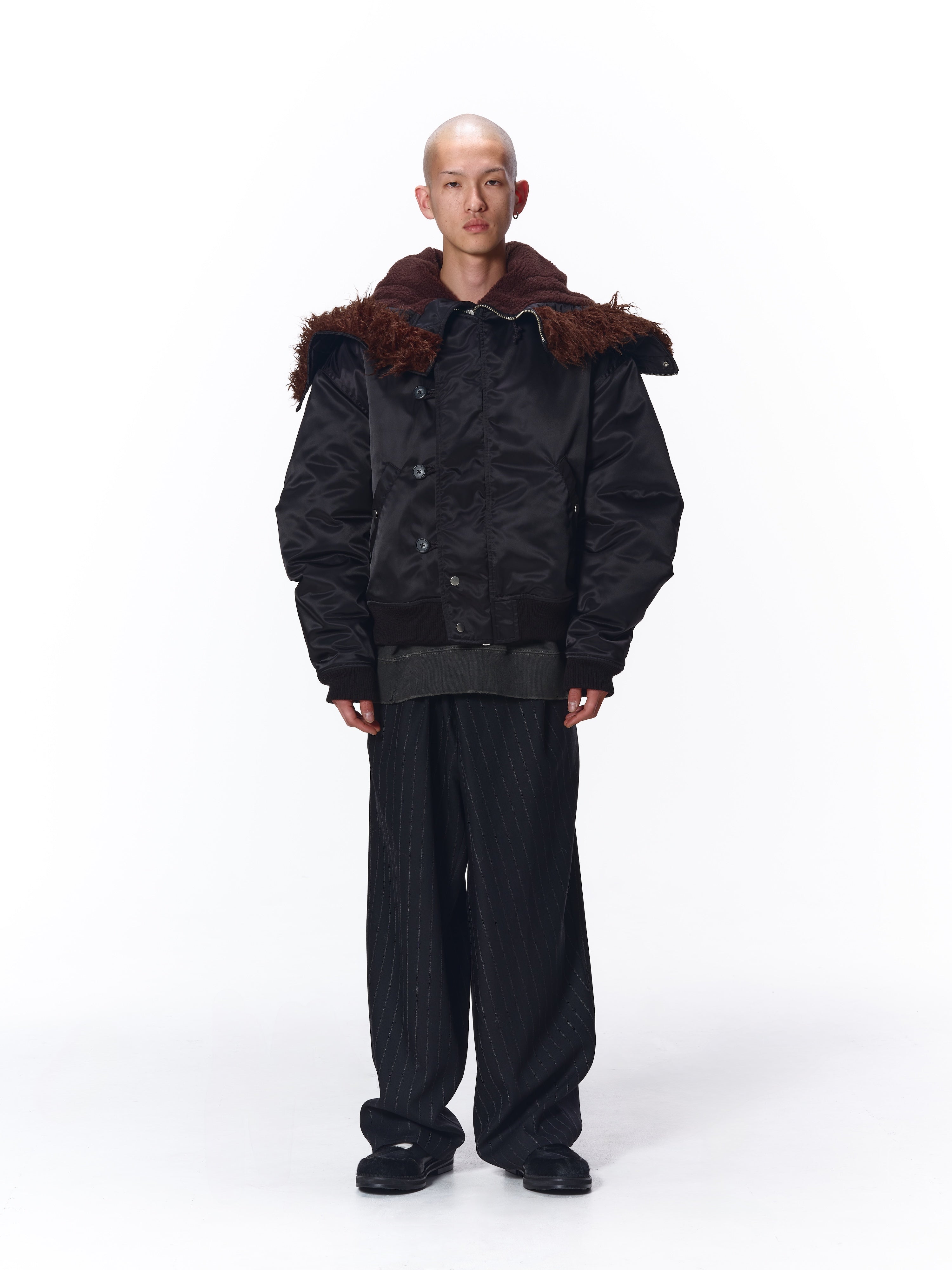 JIEDA OVER WRAP SLACKS – KIKUNOBU