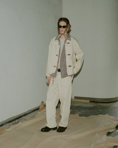 JIEDA　HAND STITCH OPEN COLLAR SHIRT