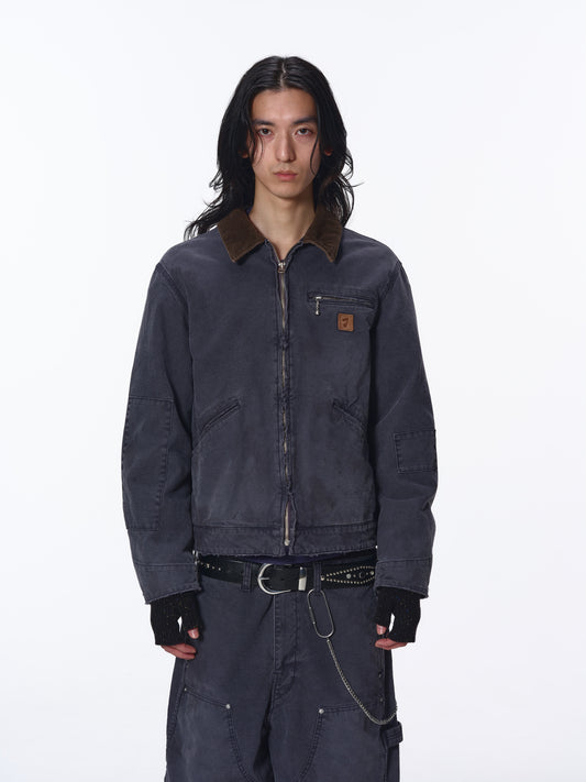 DUCK DAMAGE ZIP JACKET