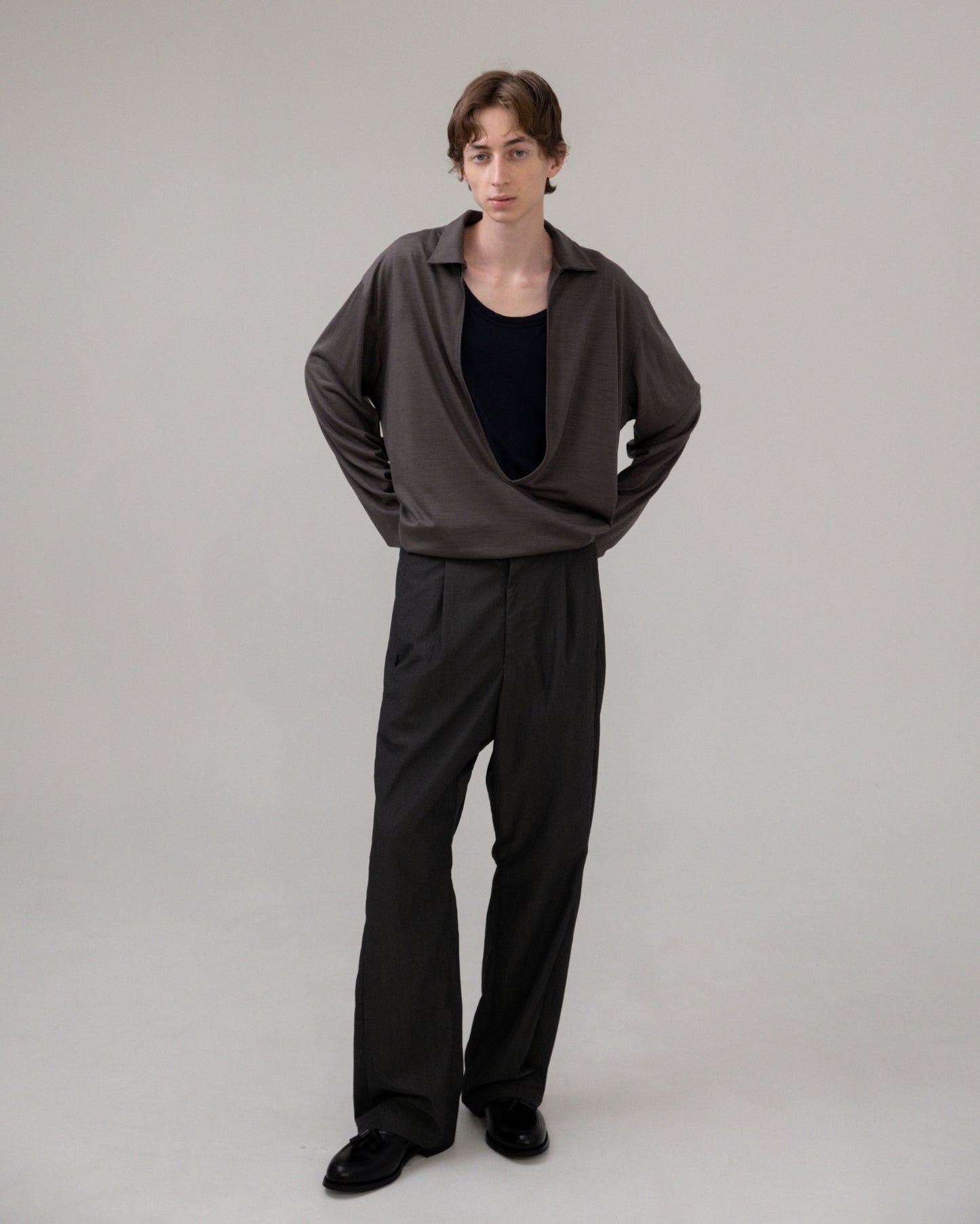 OL　SUPER 100 WOOL SEERSUCKER