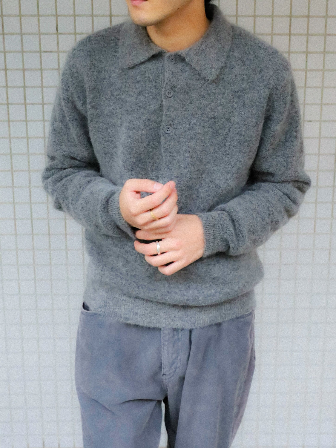 SUNFLOWER　MOHAIR POLO