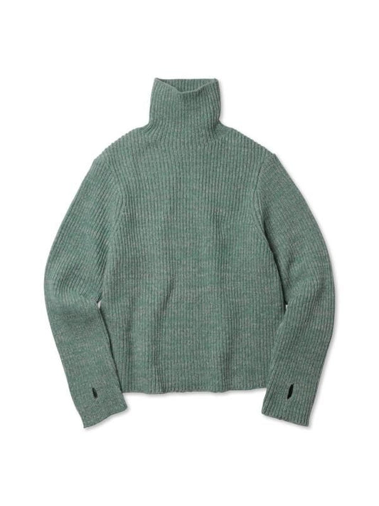 TURTLENECK COMPACT KNIT